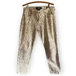 Lucky Brand Aztec Print Sophia Capris